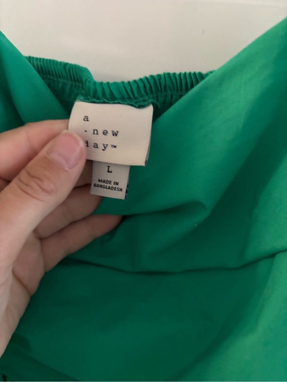 A New Day Large Green Spaghetti Strap Sundress - Picture 2 of 2